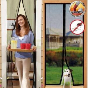 Magnetic Mesh Door Screen