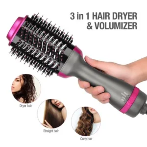 Hair Dryer Hot Air Brush Style & Volumizer