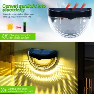 Outdoor Solar Lights Garden LED